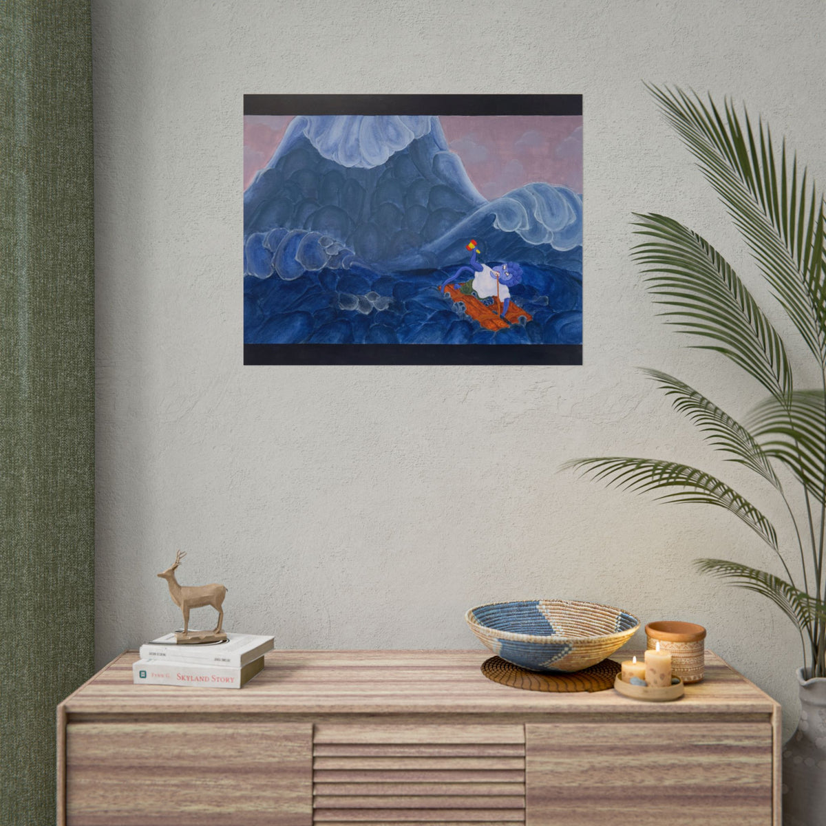 "Big Wave" Poster