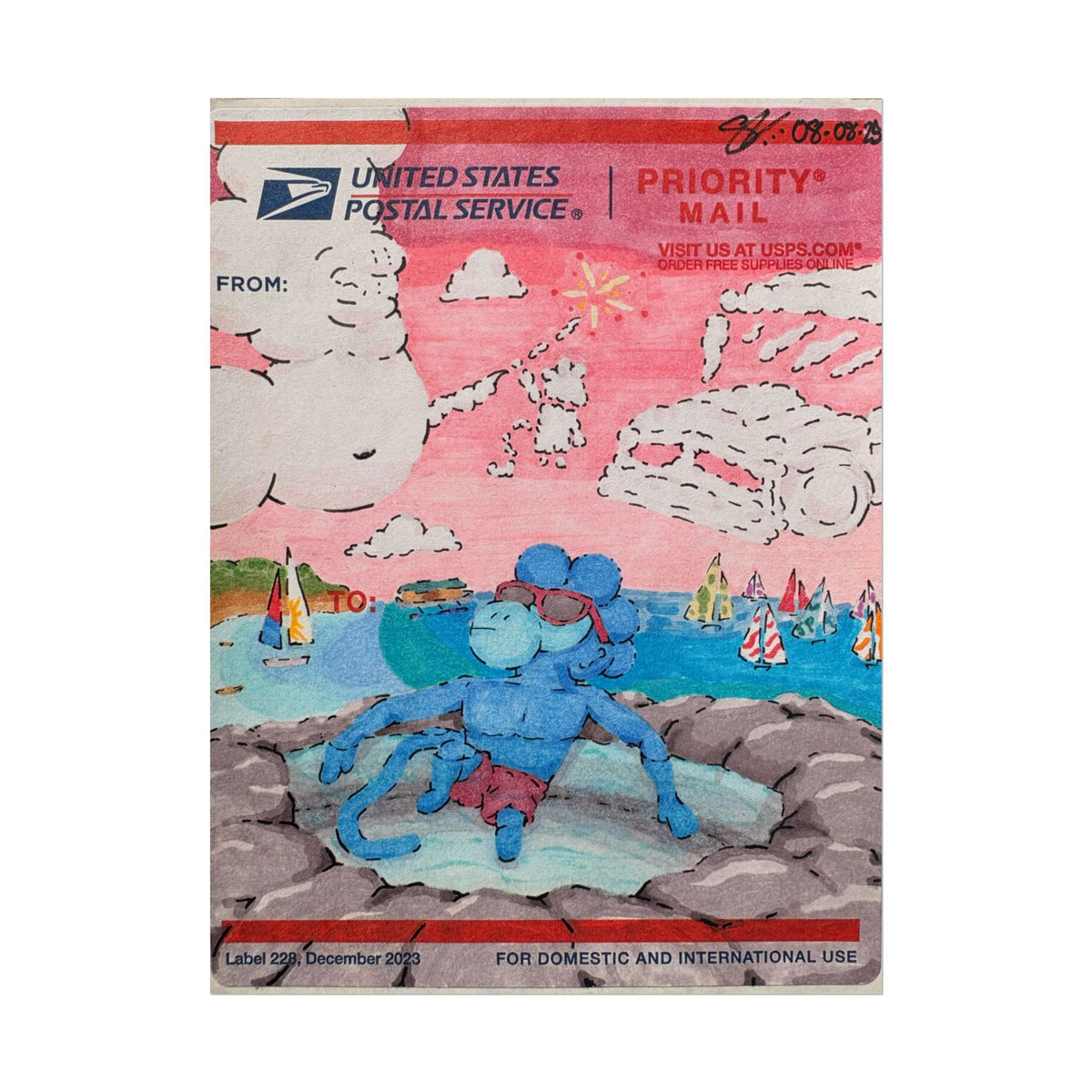 "Winter in The Islands of the Sun" Print