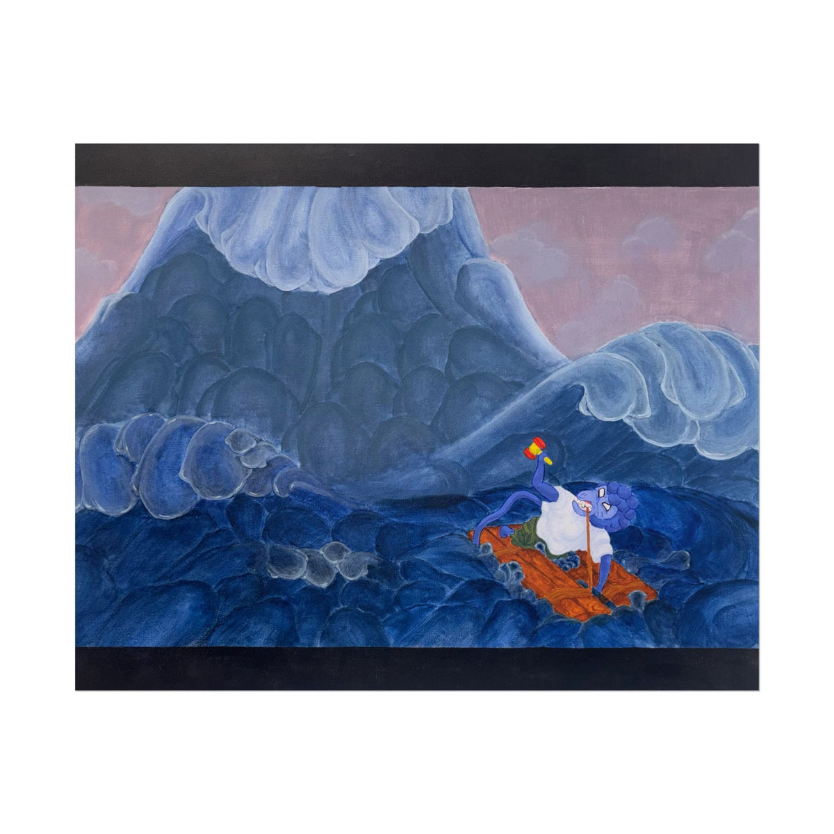 "Big Wave" Poster