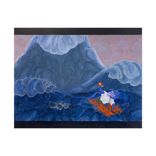 "Big Wave" Poster