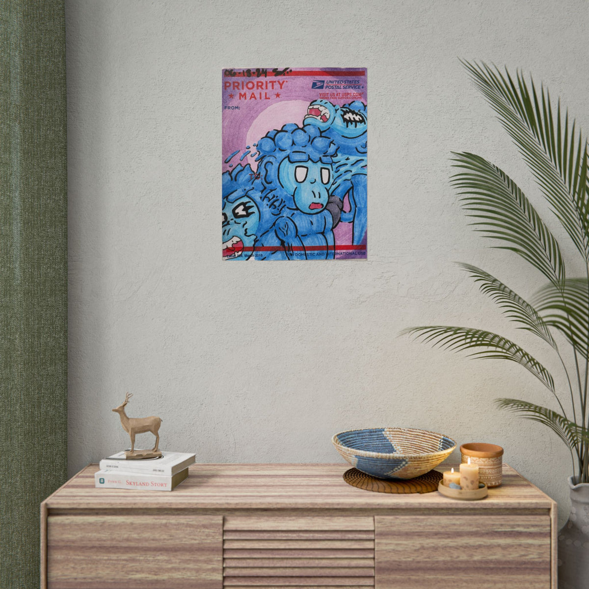 "I want to scream" Print