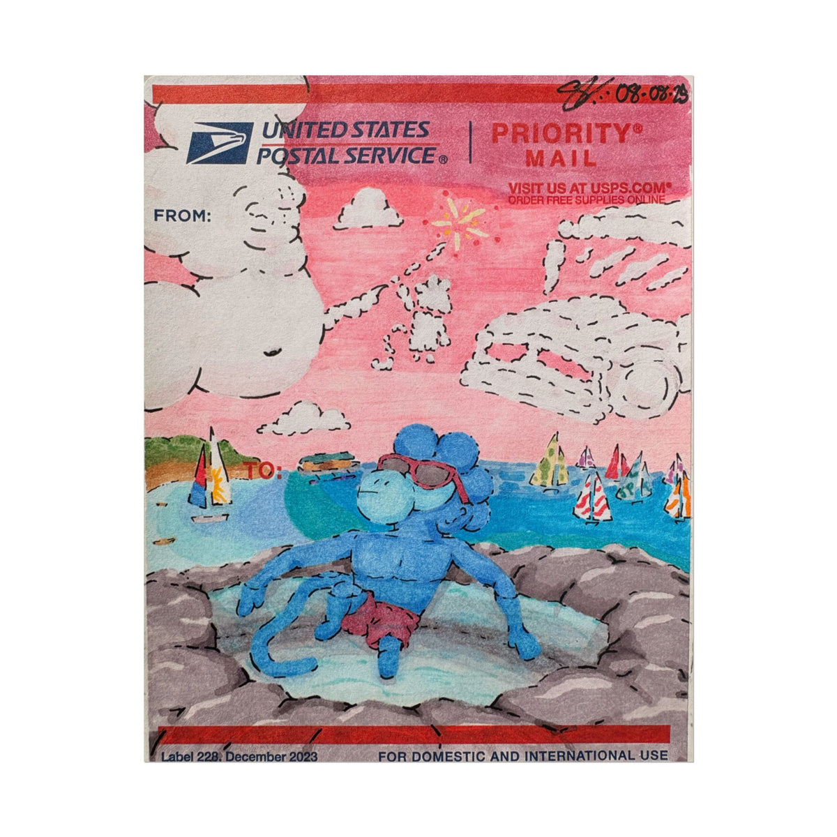 "Winter in The Islands of the Sun" Print