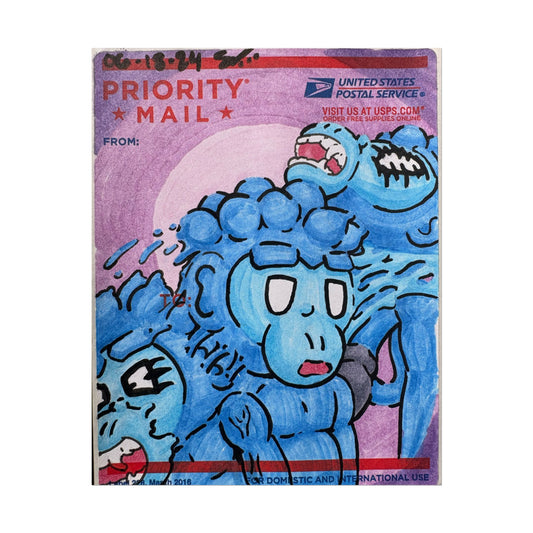 "I want to scream" Print