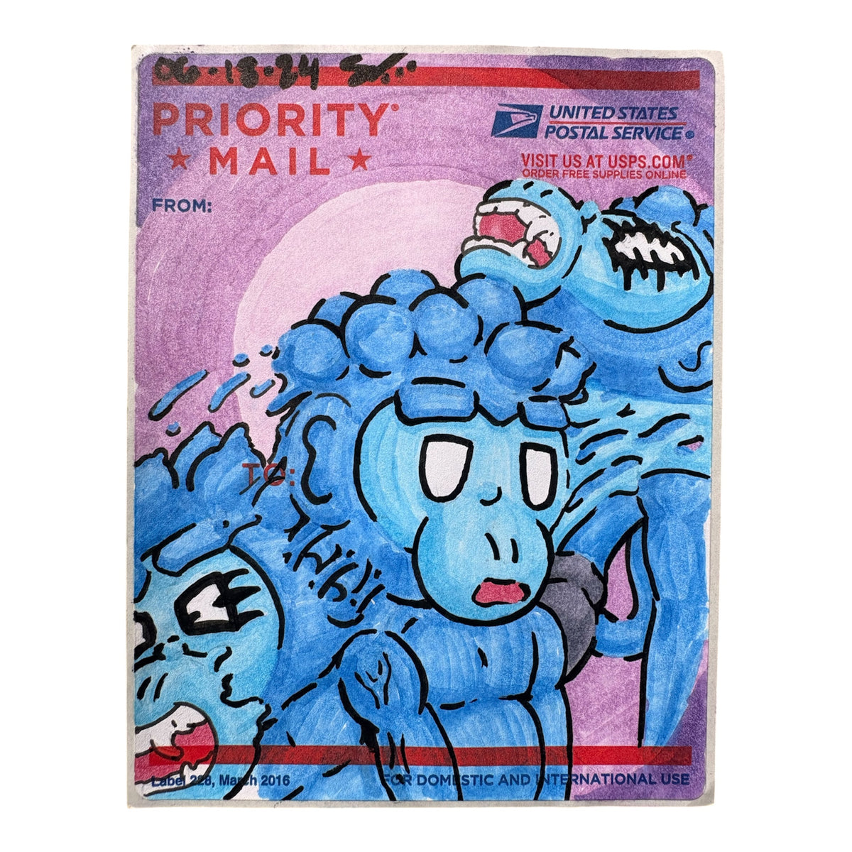 "I want to scream" Original